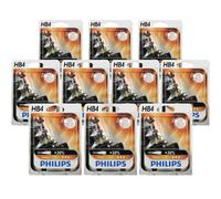 10x HB4 12V 51W P22d Vision +30% 1° Blister Philips