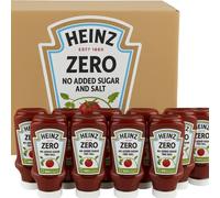 10x Heinz Ketchup Zero 220g Top Down Senza Zuccheri e Sale Aggiunti Pomodoro