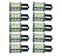 10x HQRP BA15s Base 30 LED Naturale Bianco Lampadina per 93 1141 1156 1073 1093