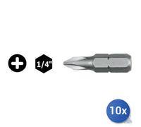 10x Inserto Maurer Plus A Croce Ph Conf Pz 2 Mm 25 1.4 N 2