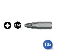 10x Inserto Maurer Plus A Croce Pzd Conf Pz 2 Mm 25 1.4 N 3