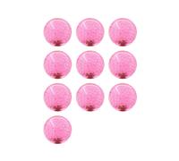 10X Joystick In Cristallo con Sfera, Maniglia Superiore, Bilanciere M6, Testa A Vite, Joystick per Giochi Arcade, Parti di Ricambio DIY Facili da
