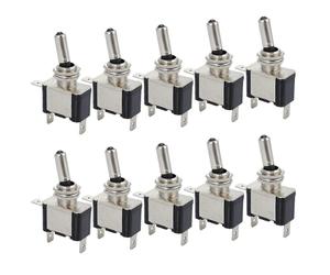 10x Kippschalter Schalter Ein Aus 12v Led Wei Wippschalter Rastend Kfz Pkw Stivale