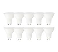 10X Lampade LED Faretto Riflettore 7,5W GU10 730lm Luce Diurna 6000K Fredda 110° [EEK: F]