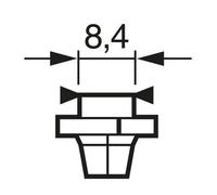 10x Lampadina 1 987 302 235 BOSCH