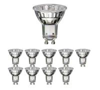 10x lampadina GU10 LED PAR16 bianco (4000 K) 2,1 W 206lm 118° [EEK: E]