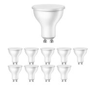 10x lampadina LED GU10 PAR16 bianca (3900 K) 6,1 W 609lm 102° Dimmer a 3 [EEK: F]