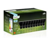 10x Lampadina LED GU10 riflettore PAR16 3W = 25W 270lm 6500K fredda 120° nera