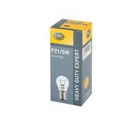 10x Lampadina P21/5W 8GD 002 078-011 HELLA per MERCEDES-BENZ IRISBUS VOLVO MAN
