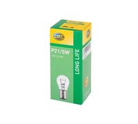 HELLA 8GD 002 078-221 Lampadina - P21/5W - Long Life up to 3x longer lifetime - 12V - 21/5W - Tipo zoccolo: BAY15d - Scatola - Quantità: 10