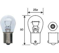 10x Lampadina P21W 008506100000 MAGNETI MARELLI
