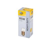HELLA 8GA 002 071-241 Lampadina - R5W - Heavy Duty - 24V - 5W - Tipo zoccolo: BA15s - Scatola - Quantità: 10