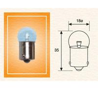 10x Lampadina targa 004009100000 MAGNETI MARELLI