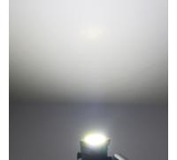 10X LED BA7S 12V 12 Volt Bianco Illuminazione Strumentazione Tacho Cockpit Base