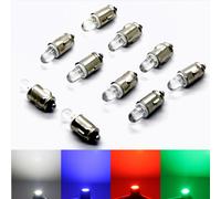 10x LED Bianco Blu Rosso Verde Illuminazione Lampada Base B83d Ba5d BAX10