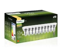 10x LED-Lampe GU10 Reflektor PAR16 6W = 50W 580lm 3000K Warmlicht 38° LUMILED