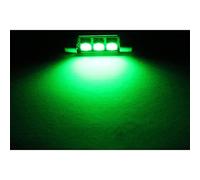 10x LED Soffitte 36mm C5W Verde Canbus 12V Illuminazione interna e decorativa
