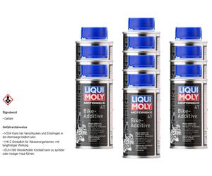 10X Liqui Moly 125ML Additivo Benzina Per Moto 4T