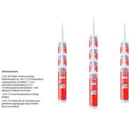 10x Liqui Moly Liquimate 8200 Ms Polimero Bianco Carrozzeria Sigillante 290 ML