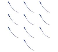 10x Luce di cortesia blu, spia colorata, moduli grigi, Compatibile Con BTicino Axolute, frutti, interruttori, pulsanti, deviatori, dimmer, sensori, Per Placche originali e compatibili