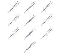 10x Luce di cortesia blu, spia colorata per moduli, Compatibile Con Vimar Plana, frutti, interruttori, pulsanti, deviatori, dimmer, sensori, PIR, buzzer, Per Placche originali e compatibili