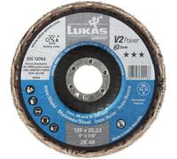 10x LUKAS-ERZETT Disco a Lamelle V2 Potenza Ø 178 MM Zk 40 Inox Mola Acciaio