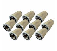 10x MAHLE / KNECHT Filtro Dell'Aria LX 227