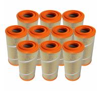 10X MAHLE / KNECHT Filtro Dell'Aria LX 7080