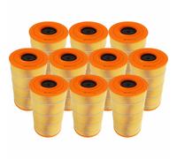 10x MAHLE / KNECHT Filtro Dell'Aria LX 7210/7