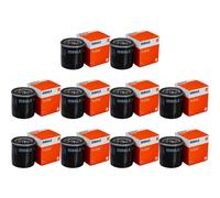 10x MAHLE / KNECHT Filtro Olio OC 996