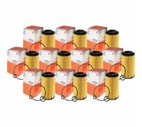 10X MAHLE / KNECHT Filtro Olio OX 153/7D2