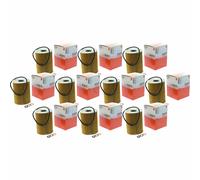 10x MAHLE / KNECHT Filtro Olio OX 254D2