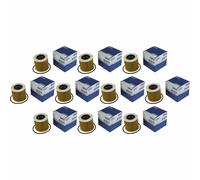 10x MAHLE / KNECHT Filtro Olio OX 414D2