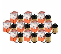 10x MAHLE / KNECHT Filtro Olio OX 556D