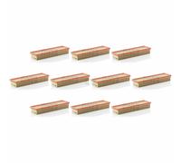 10x MANN-FILTER Filtro Dell'Aria C 3671