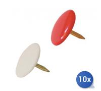 10x Master Hobby Puntina Da Disegno Rosse Pz 40 - A