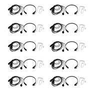 10X Microfono a vibrazione per gola, auricolare per radio bidirezionale Uv-5R Uv-82 Uv-B6 -888S