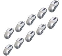 10x Mouse Ottico Usb Ps/2 Combo Digitus 800dpi Ergonomico Alta Precisione_