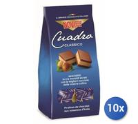 10x Multipack Cioccolata Novi Cuadro Busta Gr 150 Classico