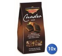 10x Multipack Cioccolata Novi Cuadro Busta Gr 150 Noir