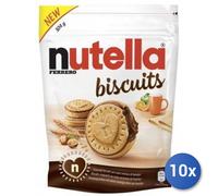10x Multipack Ferrero Nutella Snack Biscuits Gr 304