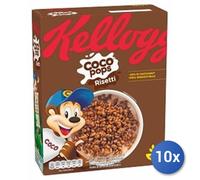 10x Multipack Kellogg'S Coco Pops Risetti Gr.330