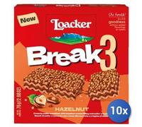 10x Multipack Loacker Wafer Gr 175 Cremkakao Cereali Eee