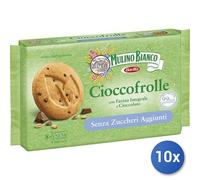 10x Multipack Mulino Bianco Biscotti Cioccolataoavena Gr 270