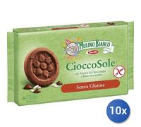 10x Multipack Mulino Bianco Biscotti Senza Glutine Cioccolataosole