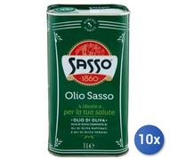 10x Multipack Olio Sasso Oliva Latta Lt 1,050