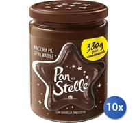 10x Multipack Pan Di Stelle Crema Gr 380 Mulino