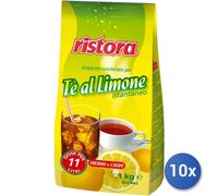 10x Multipack The solubile Ristora Busta Kg 1 Limone