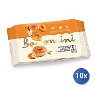 10x Multipack Vicenzi Bocconcini Albicocca Vaniglia Gr 90