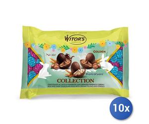 10x Multipack Witors Ovetti Maxi Kg 1 Latte/Cereali-Fondente/Camello